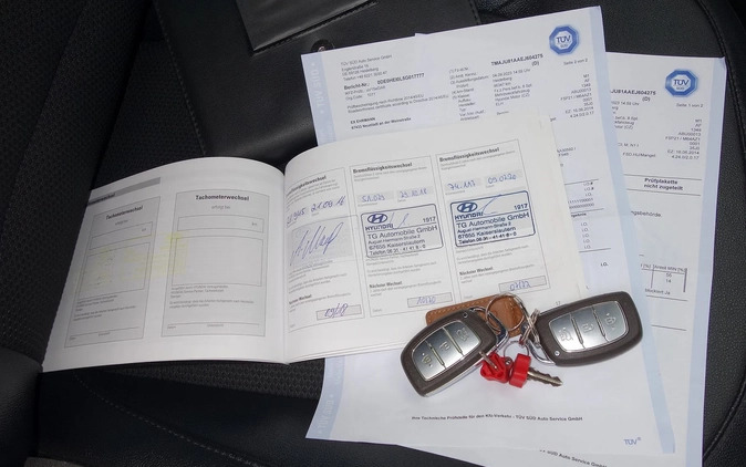 Hyundai ix35 cena 55900 przebieg: 99317, rok produkcji 2014 z Szczuczyn małe 704